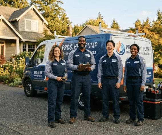 Heat Pump Installation company in Brashear, TX